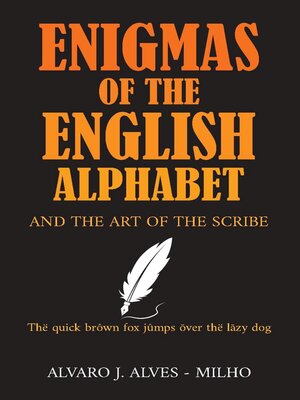 cover image of Enigmas of the English Alphabet